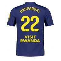 Stroje piłkarskie Atletico Madrid Giacomo Raspadori #22 Koszulka Wyjazdowej 2025-26 Krótki Rękaw